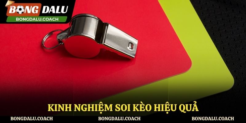 Kinh nghiệm soi kèo thẻ phạt là gì