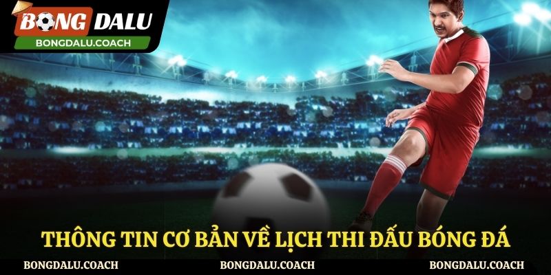 Giới thiệu về lịch thi đấu bóng đá để cược thủ hiểu rõ hơn